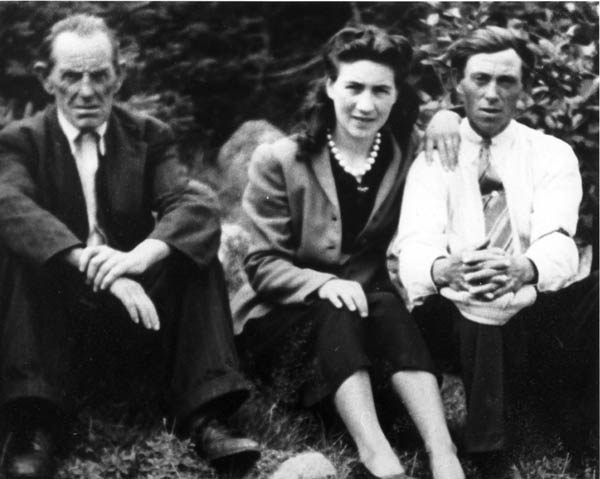 045: John Bishop, Sr., Jessie Griffin, and her husband Jack Bishop. [courtesy of Jessie (Griffin)  Bishop]